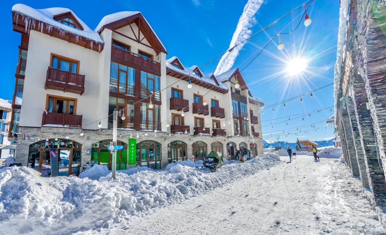 Апартаменты Gvc 314 Atrium New Гудаури Экстерьер фото